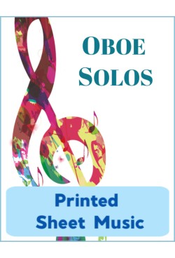 Oboe & English Horn - Solo Instrument & Keyboard - Choose a Title! Printed Sheet Music